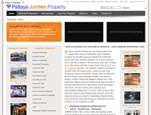 Tablet Screenshot of pattaya-jomtien-property.com